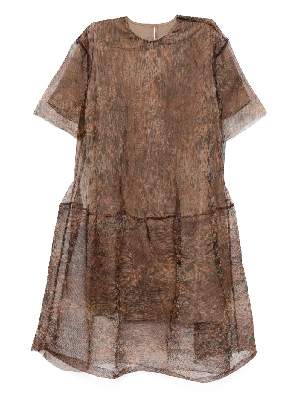 Платье А-силуэта с короткими рукавами JNBY, коричневый
Платье А-силуэта с короткими рукавами JNBY, коричневый