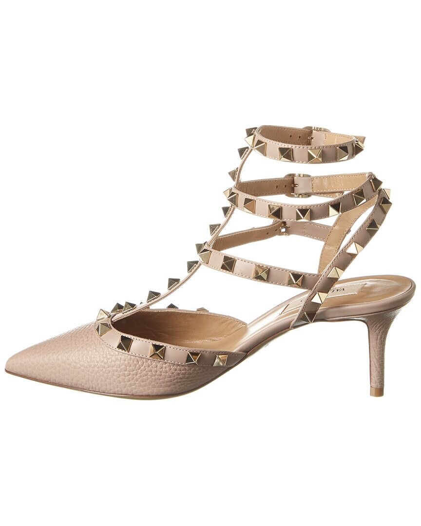 Туфли Valentino Rockstud Caged 65 из зернистой кожи с ремешком на щиколотке, розовый
Туфли Valentino Rockstud Caged 65 из зернистой кожи с ремешком на щиколотке, розовый