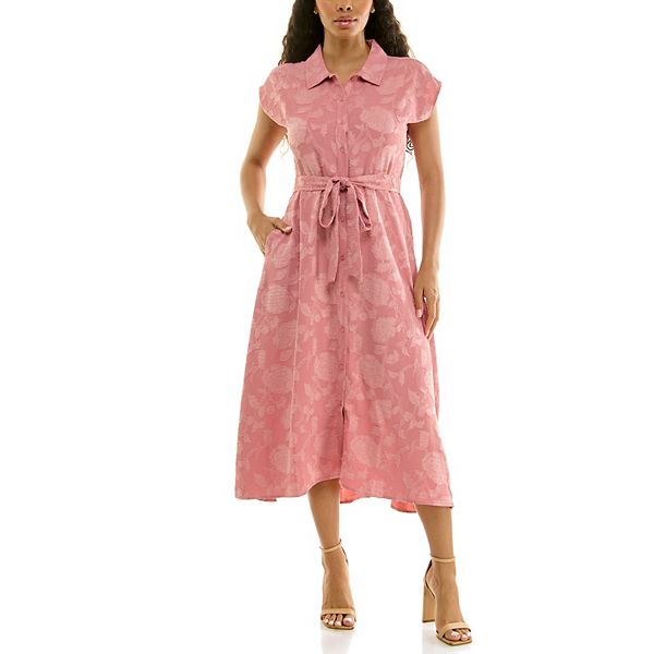 Женское платье с воротником на пуговицах и короткими рукавами Nina Leonard, Mauve
Женское платье с воротником на пуговицах и короткими рукавами Nina Leonard, Mauve