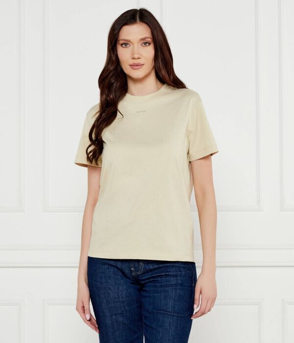 Футболка женская Calvin Klein однотонная, бежевый
Футболка женская Calvin Klein однотонная, бежевый
