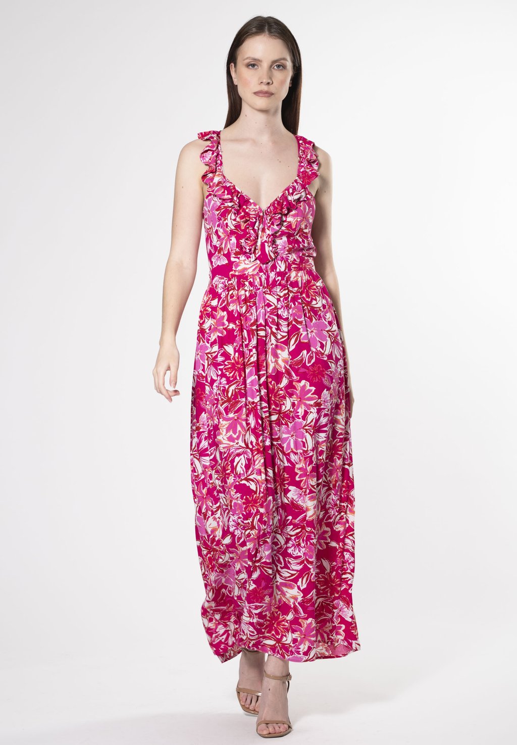 Платье макси INFLUENCER, мультиколор
Платье макси INFLUENCER, мультиколор