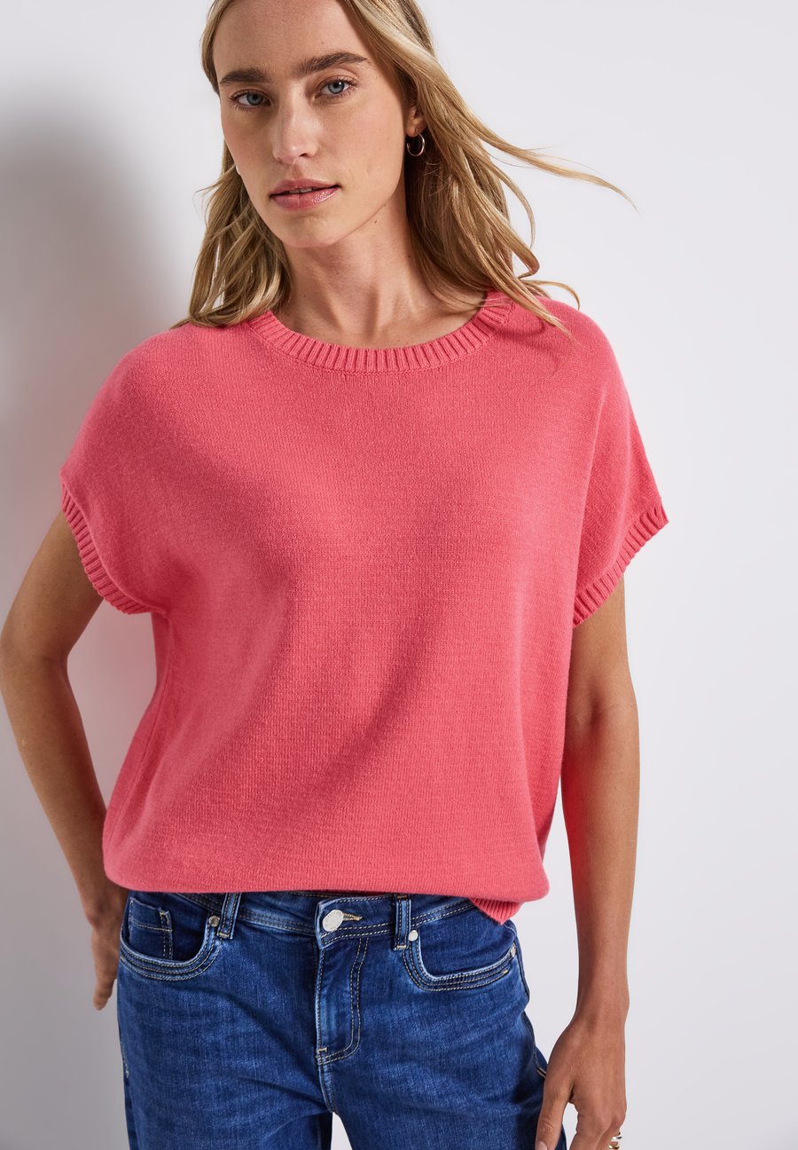 Футболка Street One Basic T-shirt, Rosa/Pink
Футболка Street One Basic T-shirt, Rosa/Pink