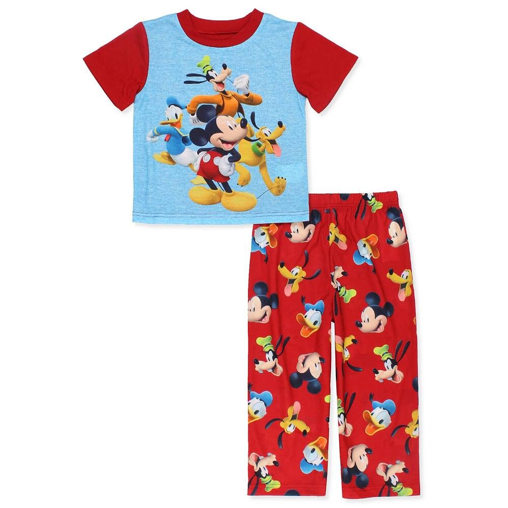 Детский пижамный комплект с короткими рукавами и штанами Disney для малышей с Микки Маусом из 2 предметов Mickey Mouse, мультиколор
Детский пижамный комплект с короткими рукавами и штанами Disney для малышей с Микки Маусом из 2 предметов Mickey Mouse, мультиколор