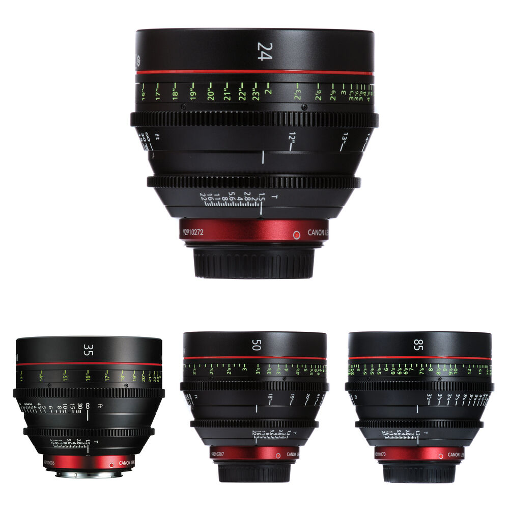 Комплект Canon CN-E LF Cinema Prime из 4 объективов (Canon EF)
Комплект Canon CN-E LF Cinema Prime из 4 объективов (Canon EF)