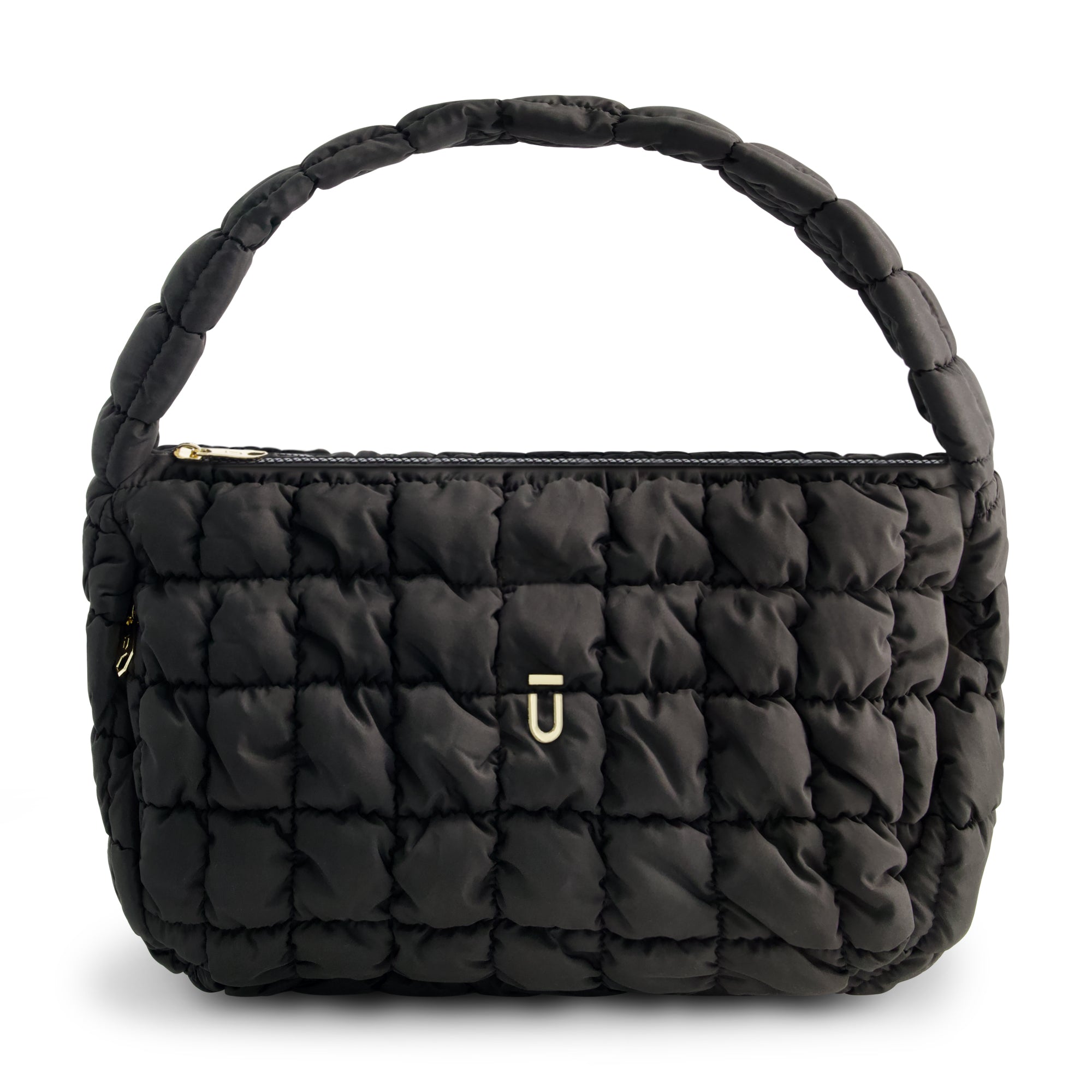 Полноразмерная стеганая бесформенная сумка Ful, черный
Полноразмерная стеганая бесформенная сумка Ful, черный