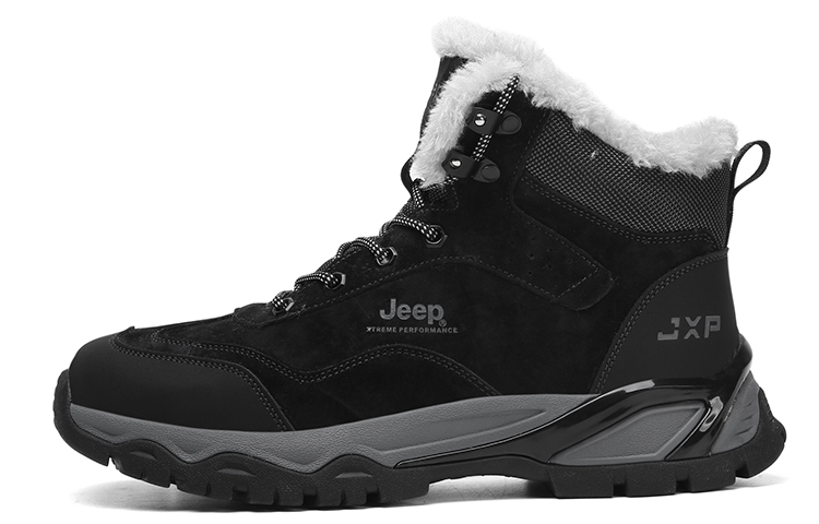 Jeep Утепленные высокие кроссовки на флисовой подкладке, мужские зимние ботинки черные, цвет Black, Fleece-Lined
Jeep Утепленные высокие кроссовки на флисовой подкладке, мужские зимние ботинки черные, цвет Black, Fleece-Lined