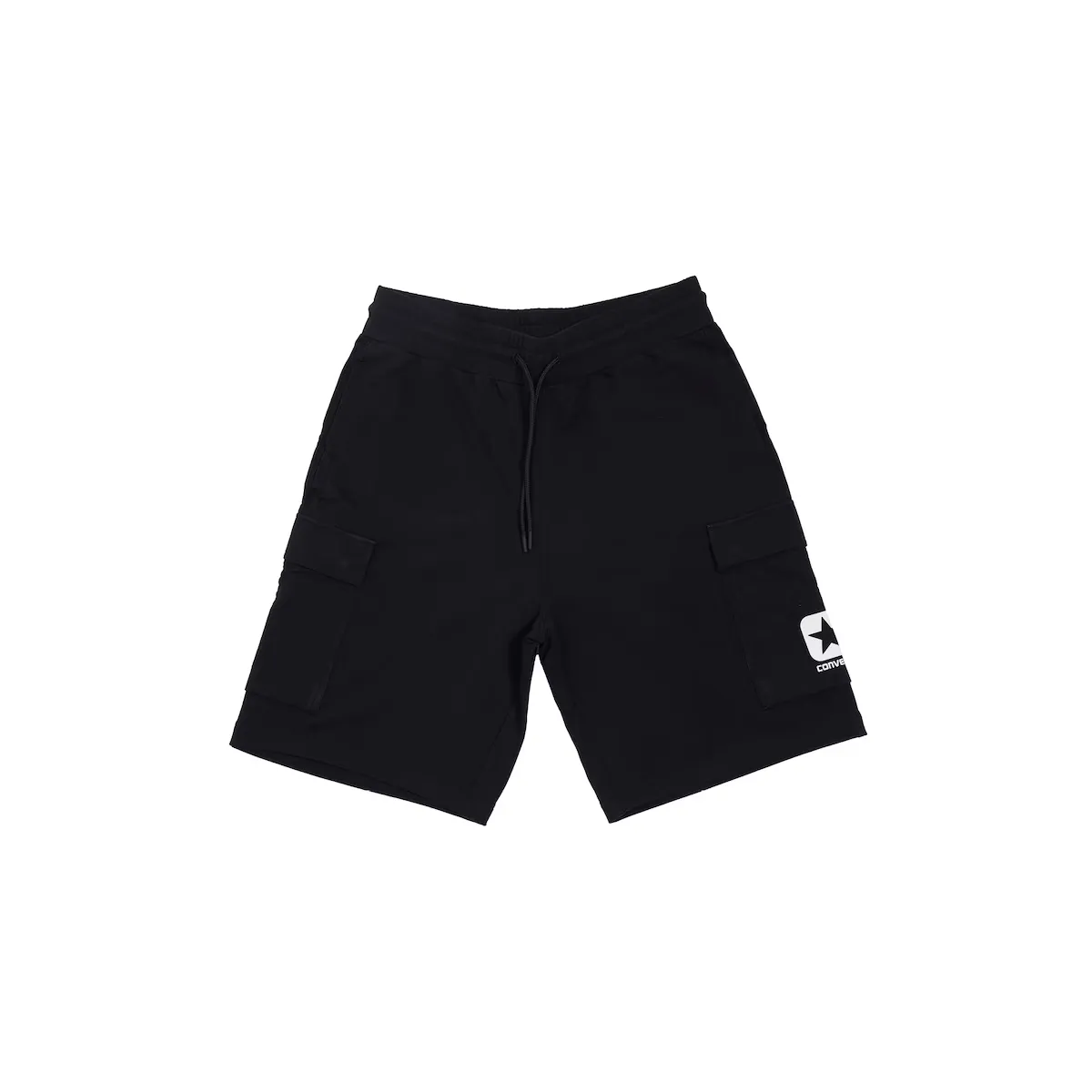Мужские карго с квадратным логотипом Converse Бермудские шорты, чёрный
Мужские карго с квадратным логотипом Converse Бермудские шорты, чёрный