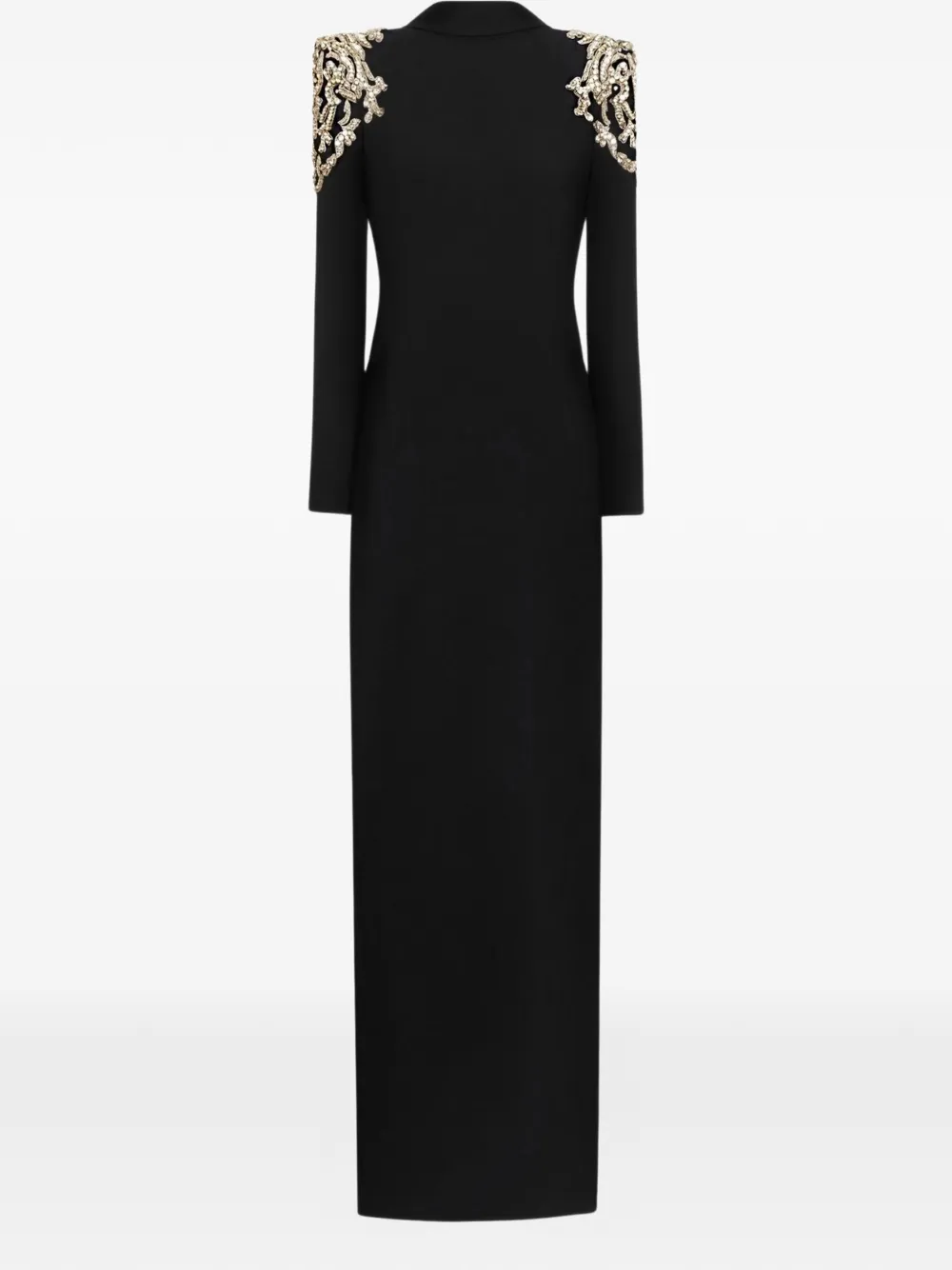 Длинное платье, украшенное стразами Zuhair Murad, черный
Длинное платье, украшенное стразами Zuhair Murad, черный