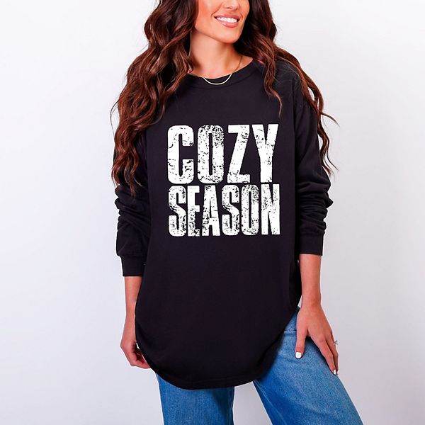 Футболка с длинным рукавом Cozy season block distressed white Simply Sage Market, Белый, Футболка с длинным рукавом Cozy season block distressed white Simply Sage Market
Футболка с длинным рукавом Cozy season block distressed white Simply Sage Market, Белый, Футболка с длинным рукавом Cozy season block distressed white Simply Sage Market