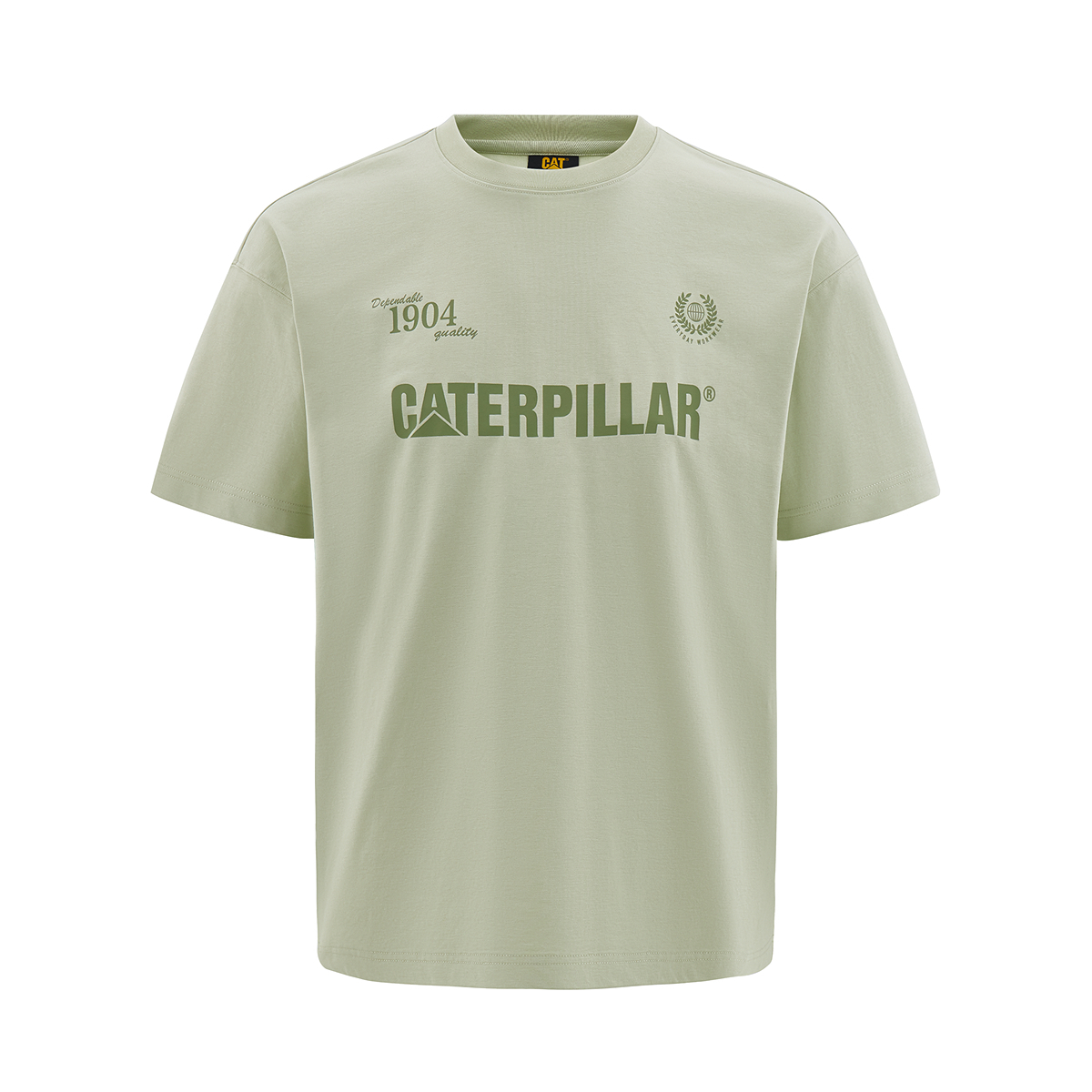 Футболка мужская CAT, зеленый
Футболка мужская CAT, зеленый