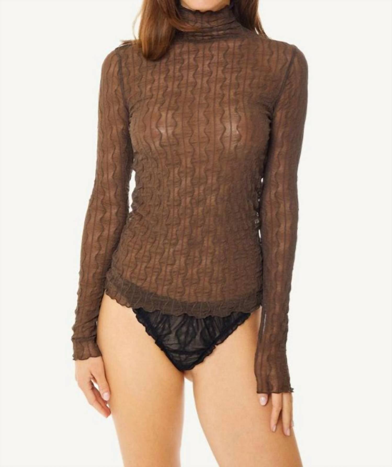 Топ Ross Mockneck цвета мокко FIND ME NOW, мокко
Топ Ross Mockneck цвета мокко FIND ME NOW, мокко