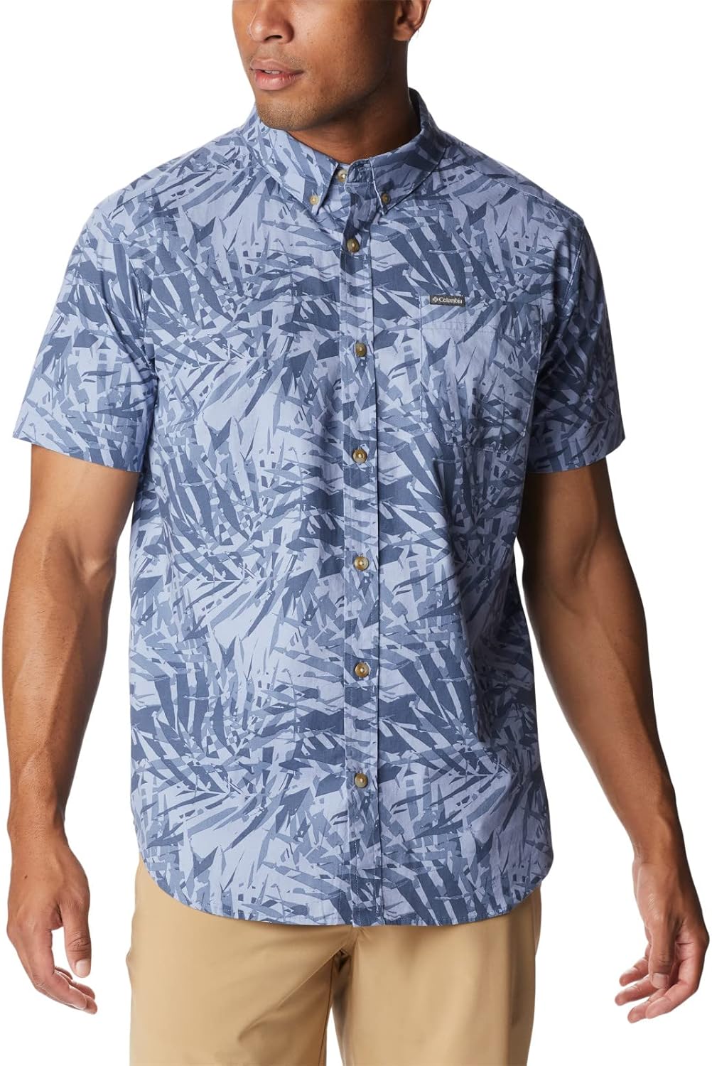 Мужская рубашка Columbia Rapid Rivers с коротким рукавом и принтом, Bluestone Dye Palms
Мужская рубашка Columbia Rapid Rivers с коротким рукавом и принтом, Bluestone Dye Palms