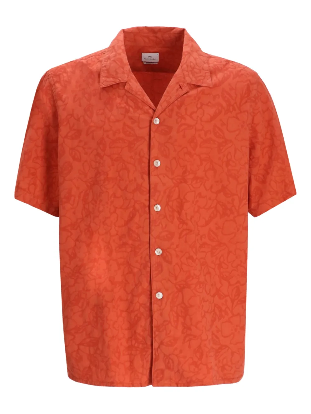 Рубашка с цветочным принтом Paul Smith, оранжевый
Рубашка с цветочным принтом Paul Smith, оранжевый