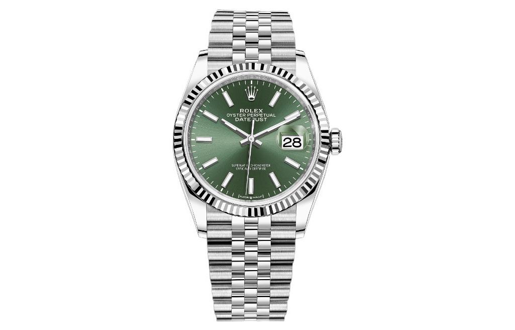 ROLEX Часы Unisex с автоматическим механическим механизмом Log Series, 36 мм, зеленый циферблат
ROLEX Часы Unisex с автоматическим механическим механизмом Log Series, 36 мм, зеленый циферблат