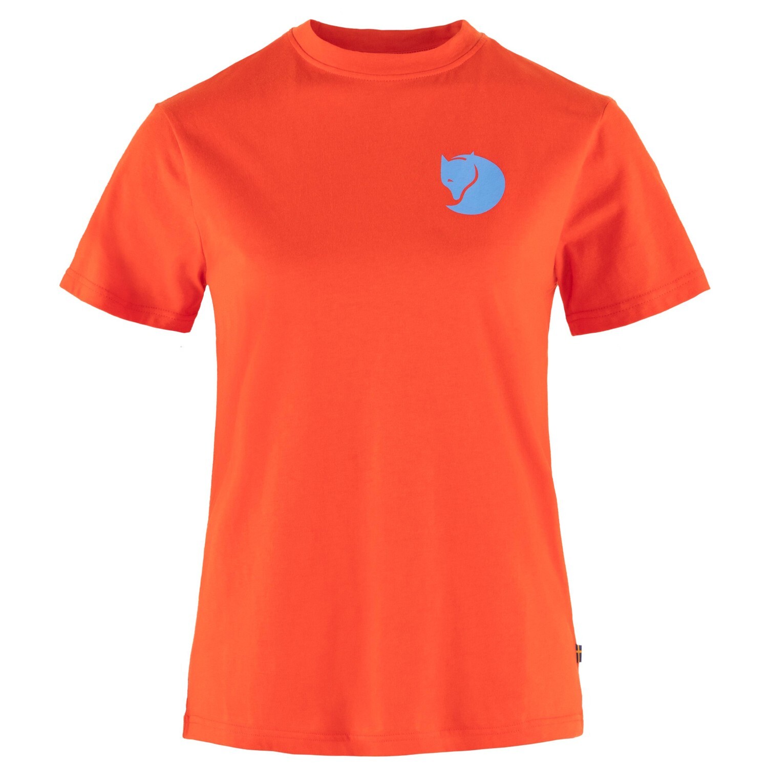 Футболка Fjällräven Women's Fox Boxy Logo Tee, цвет Flame Orange 
Футболка Fjällräven Women's Fox Boxy Logo Tee, цвет Flame Orange