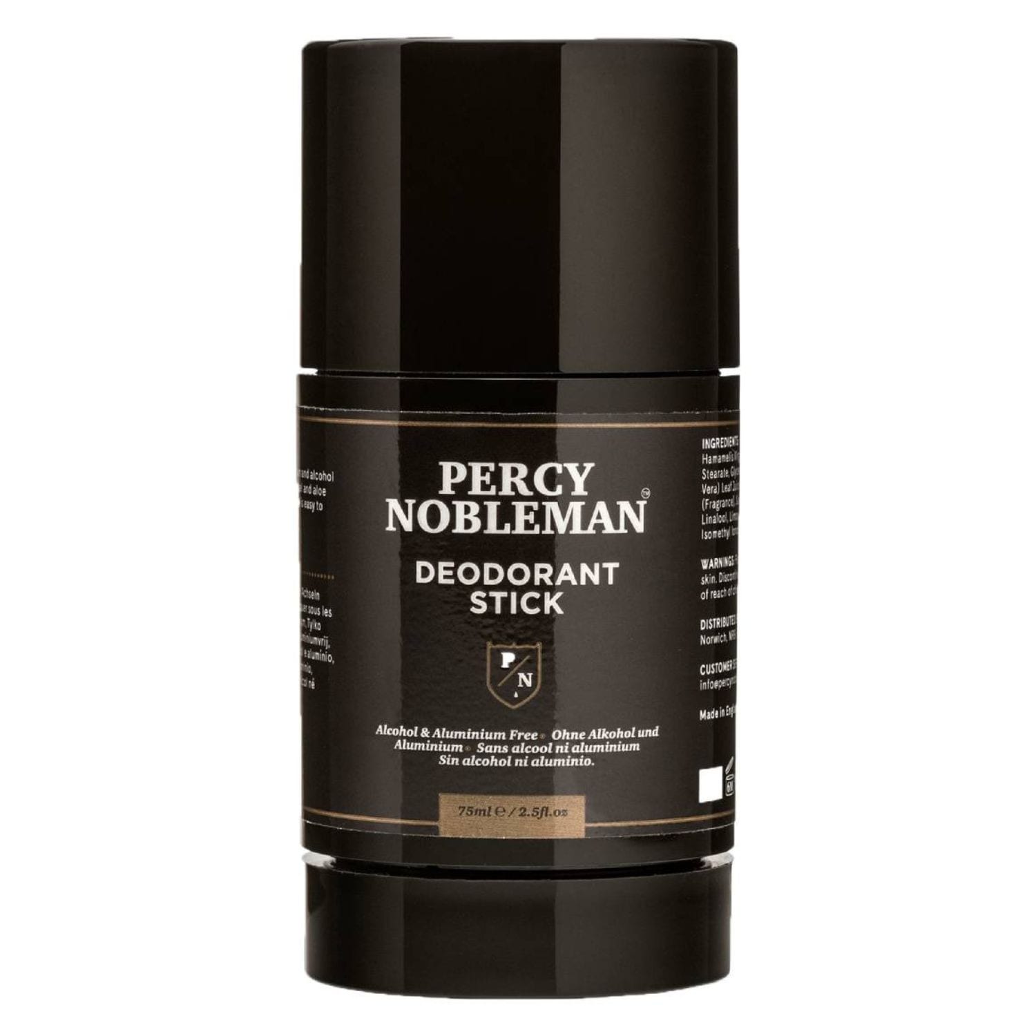 Дезодорант deodorant stick Percy Nobleman, объем 75 мл.
Дезодорант deodorant stick Percy Nobleman, объем 75 мл.