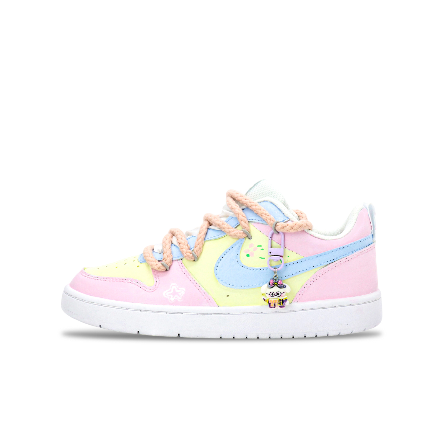 Nike Court Borough Low 2 Cushioning легкие амортизирующие низкие кроссовки для скейтбординга Pink/Blue/Yellow детские
Nike Court Borough Low 2 Cushioning легкие амортизирующие низкие кроссовки для скейтбординга Pink/Blue/Yellow детские