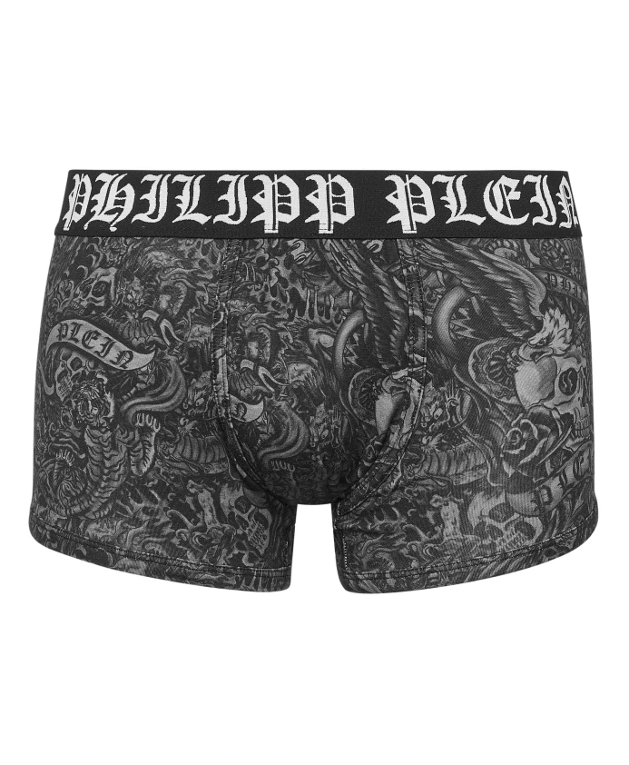 Трусы-Боксеры с татуировкой Philipp Plein, черный
Трусы-Боксеры с татуировкой Philipp Plein, черный