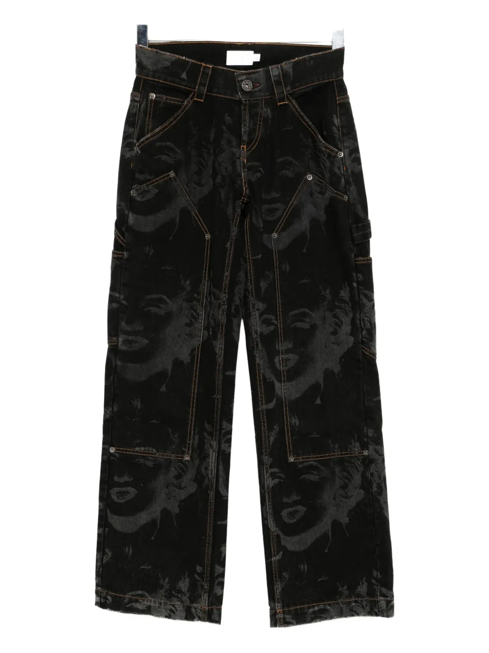 Джинсы с графичным принтом Vaquera, черный
Джинсы с графичным принтом Vaquera, черный