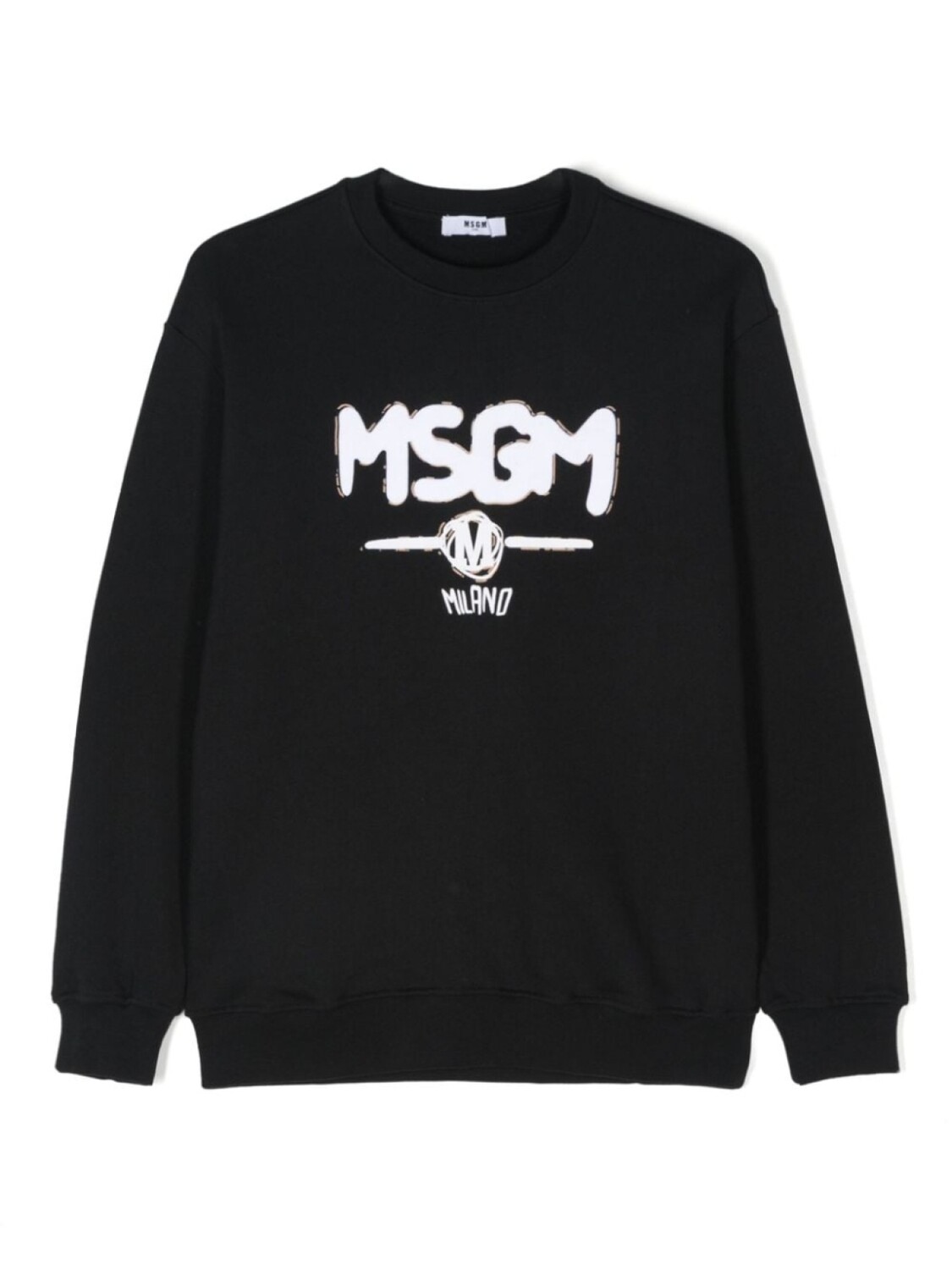 MSGM Kids хлопковая толстовка с логотипом, черный
MSGM Kids хлопковая толстовка с логотипом, черный