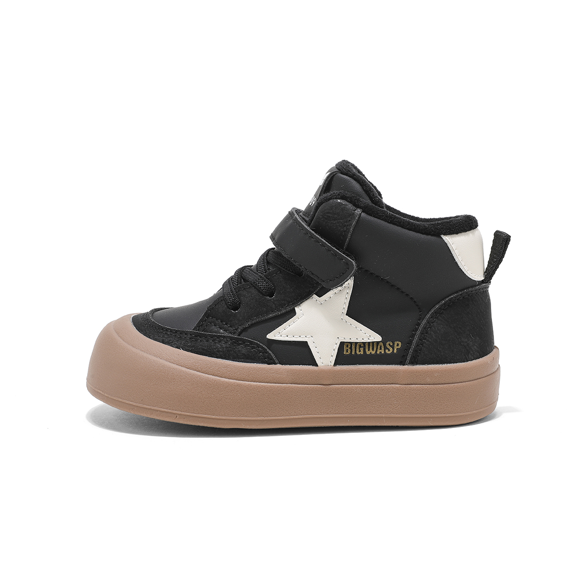 Нескользящие и износостойкие теплые высокие детские кроссовки для скейтбординга BIG WASP, черный
Нескользящие и износостойкие теплые высокие детские кроссовки для скейтбординга BIG WASP, черный