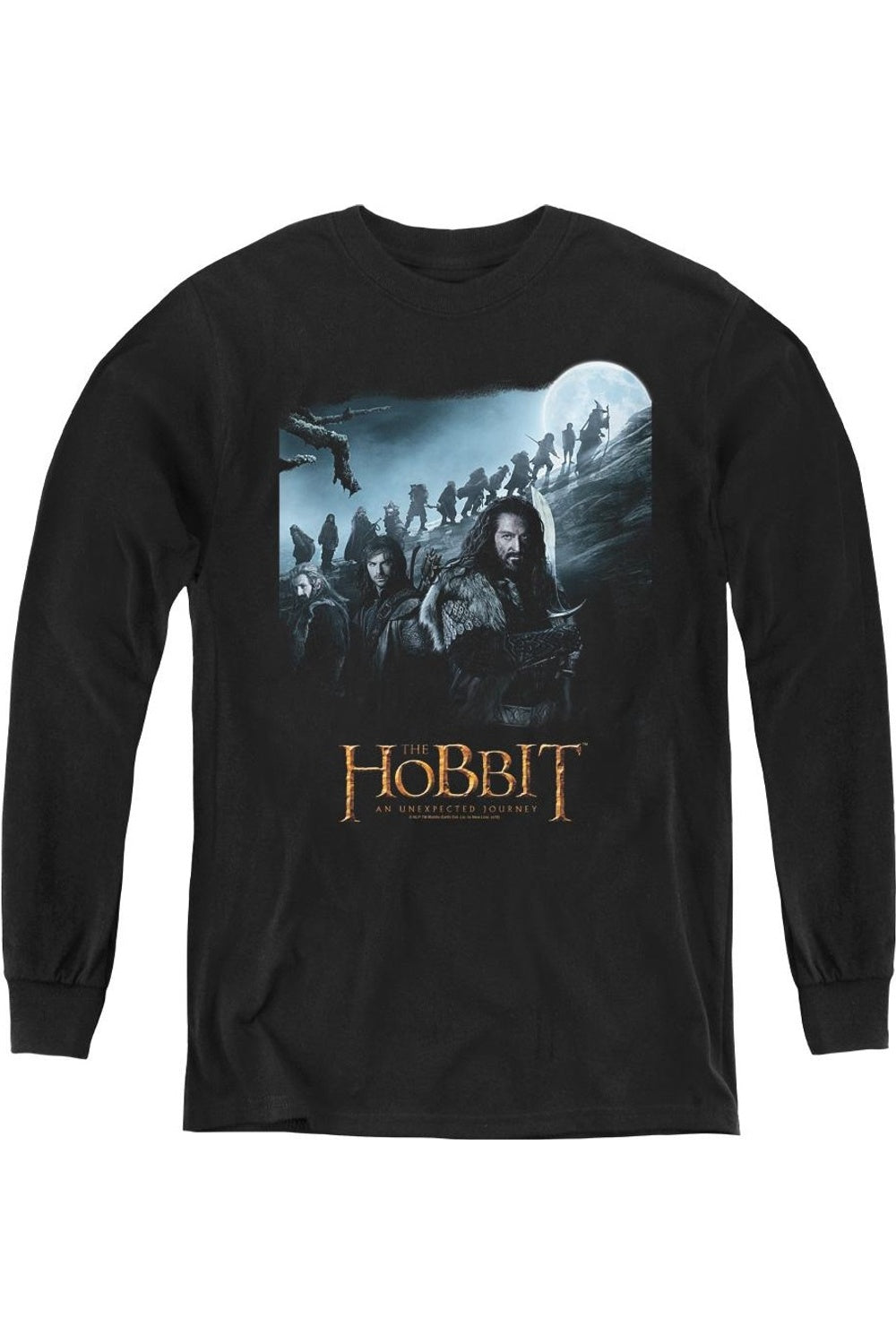 Футболка с длинным рукавом The Hobbit A Journey Youth Gildan, черный
Футболка с длинным рукавом The Hobbit A Journey Youth Gildan, черный