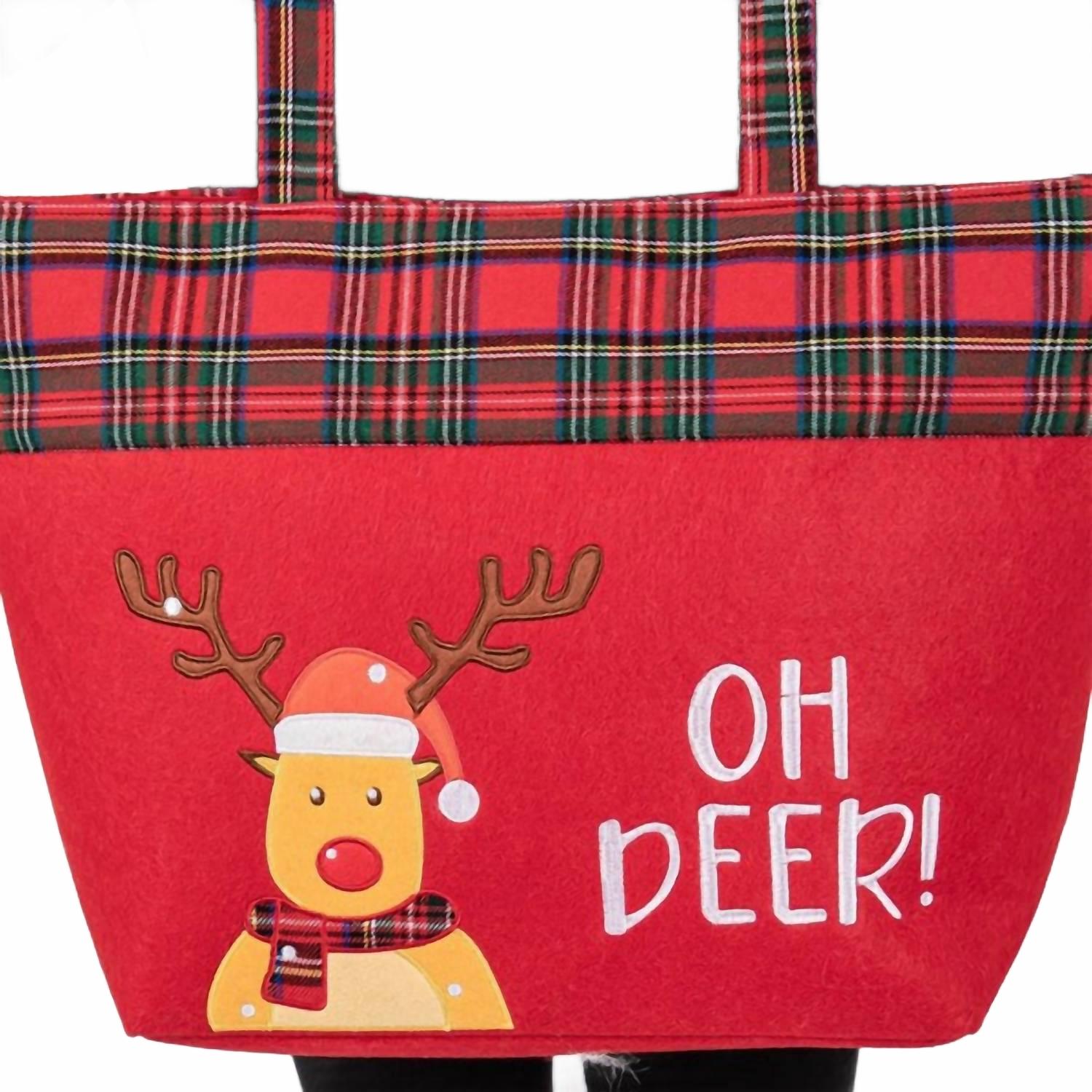 Женская сумка-шоппер Reindeer в красном цвете Judson & Co.
Женская сумка-шоппер Reindeer в красном цвете Judson & Co.