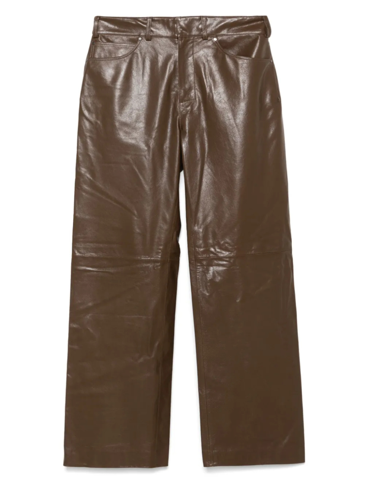 ENTIRE STUDIOS кожаные брюки, коричневый
ENTIRE STUDIOS кожаные брюки, коричневый
