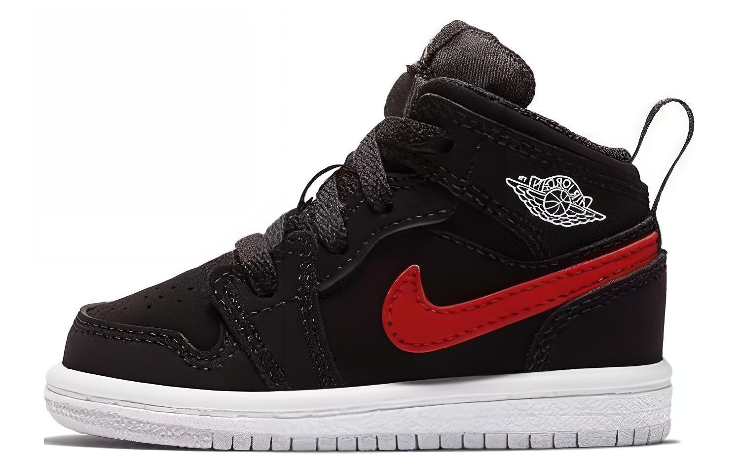 Кроссовки Jordan 1 Mid Multi-Color Swoosh Black TD, черный/белый
Кроссовки Jordan 1 Mid Multi-Color Swoosh Black TD, черный/белый