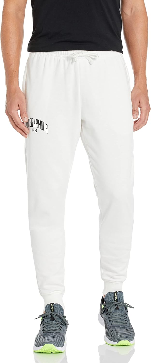 Мужские флисовые джоггеры Under Armour Rival Wordmark, (112) Onyx White/Black
Мужские флисовые джоггеры Under Armour Rival Wordmark, (112) Onyx White/Black