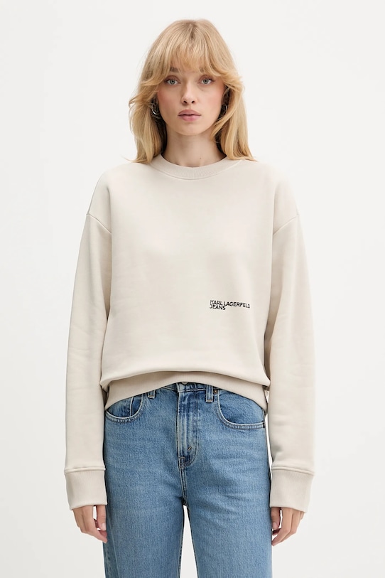 Толстовка Karl Lagerfeld Jeans, бежевый
Толстовка Karl Lagerfeld Jeans, бежевый