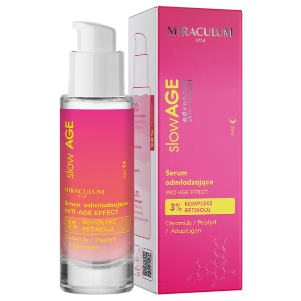 Омолаживающая сыворотка для лица, 30 мл Miraculum Slow age
Омолаживающая сыворотка для лица, 30 мл Miraculum Slow age