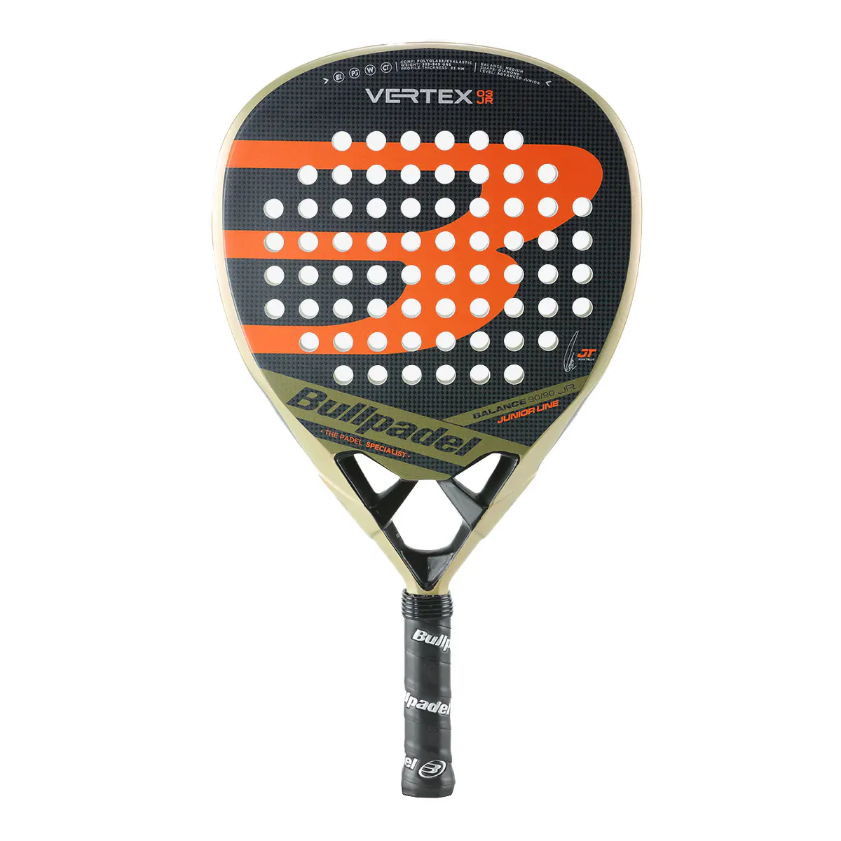 Vertex JR Boy 23 Bullpadel детская ракетка для падел-тенниса, черный/красный
Vertex JR Boy 23 Bullpadel детская ракетка для падел-тенниса, черный/красный