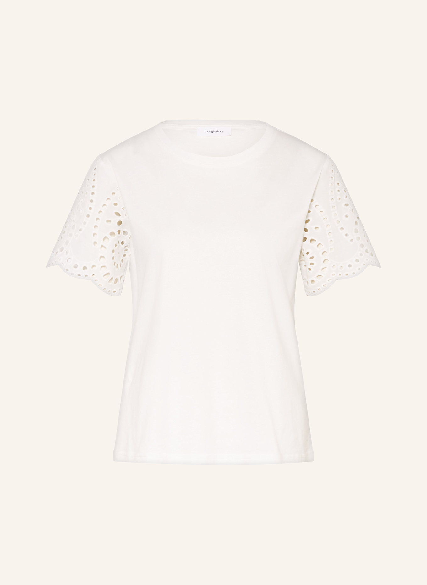 Футболка с ажурным кружевом Darling Harbour, белый
Футболка с ажурным кружевом Darling Harbour, белый