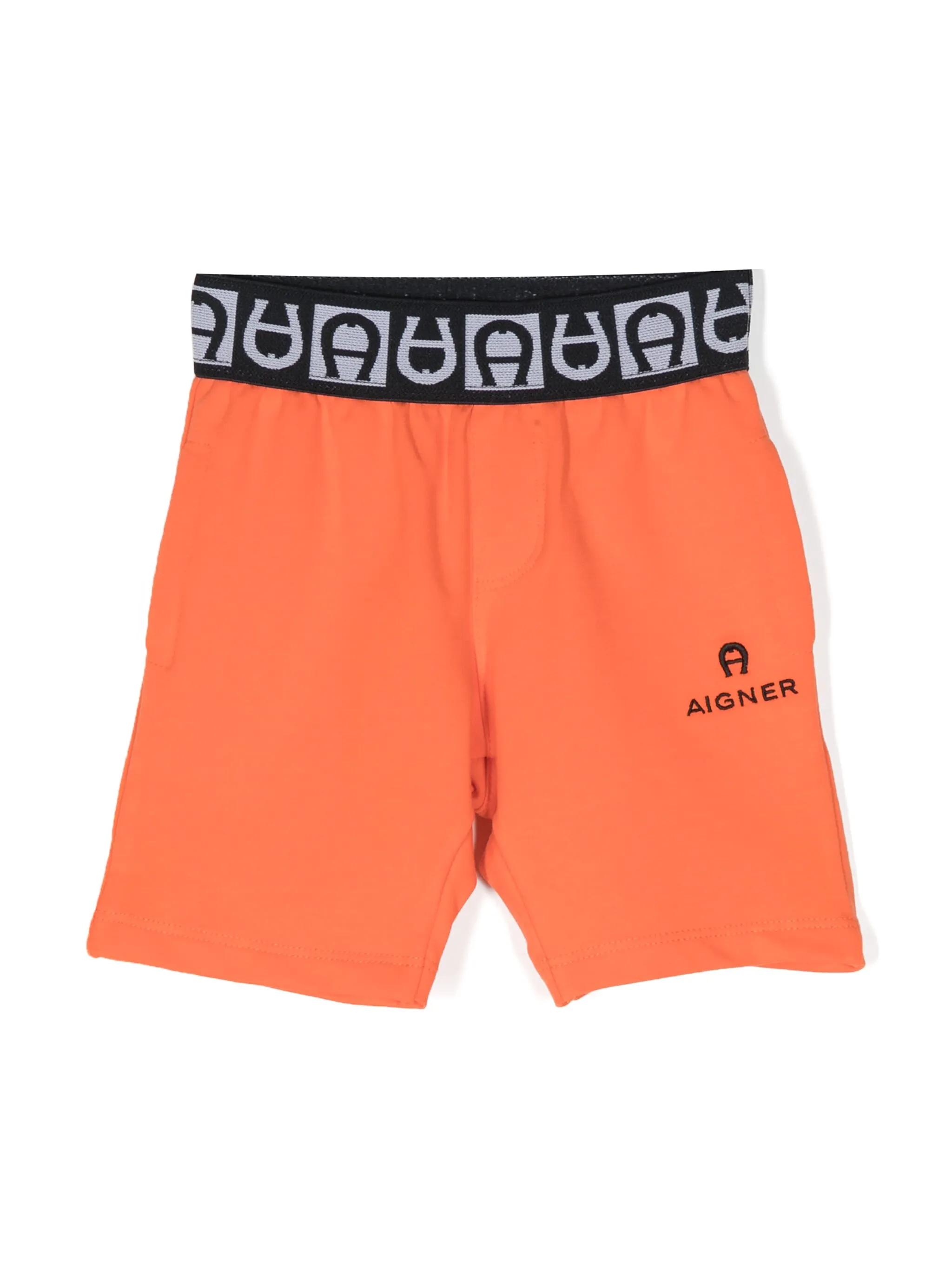 Шорты-бермуды с логотипом Aigner Kids, оранжевый
Шорты-бермуды с логотипом Aigner Kids, оранжевый