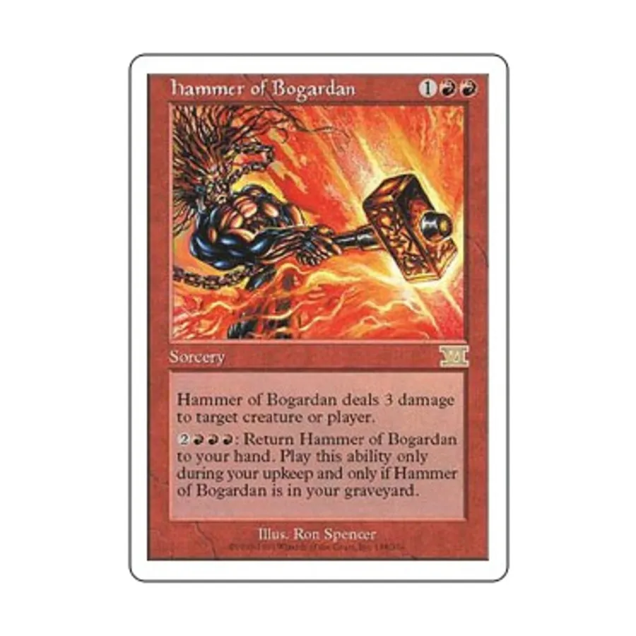 CCG Молот Богардана (R), MTG - 6th Edition (Classic)
CCG Молот Богардана (R), MTG - 6th Edition (Classic)