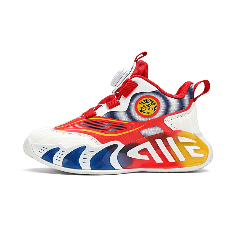 Нескользящие, износостойкие, дышащие, легкие, амортизирующие баскетбольные кроссовки с высоким берцем для детей LONGDUIZHANG, белый/красный
Нескользящие, износостойкие, дышащие, легкие, амортизирующие баскетбольные кроссовки с высоким берцем для детей LONGDUIZHANG, белый/красный
