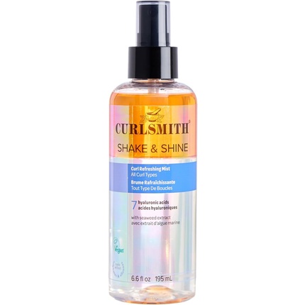 Двухфазный спрей для освежения кудрей Shake Shine Curl Refreshing Mist. Curlsmith
Двухфазный спрей для освежения кудрей Shake Shine Curl Refreshing Mist. Curlsmith