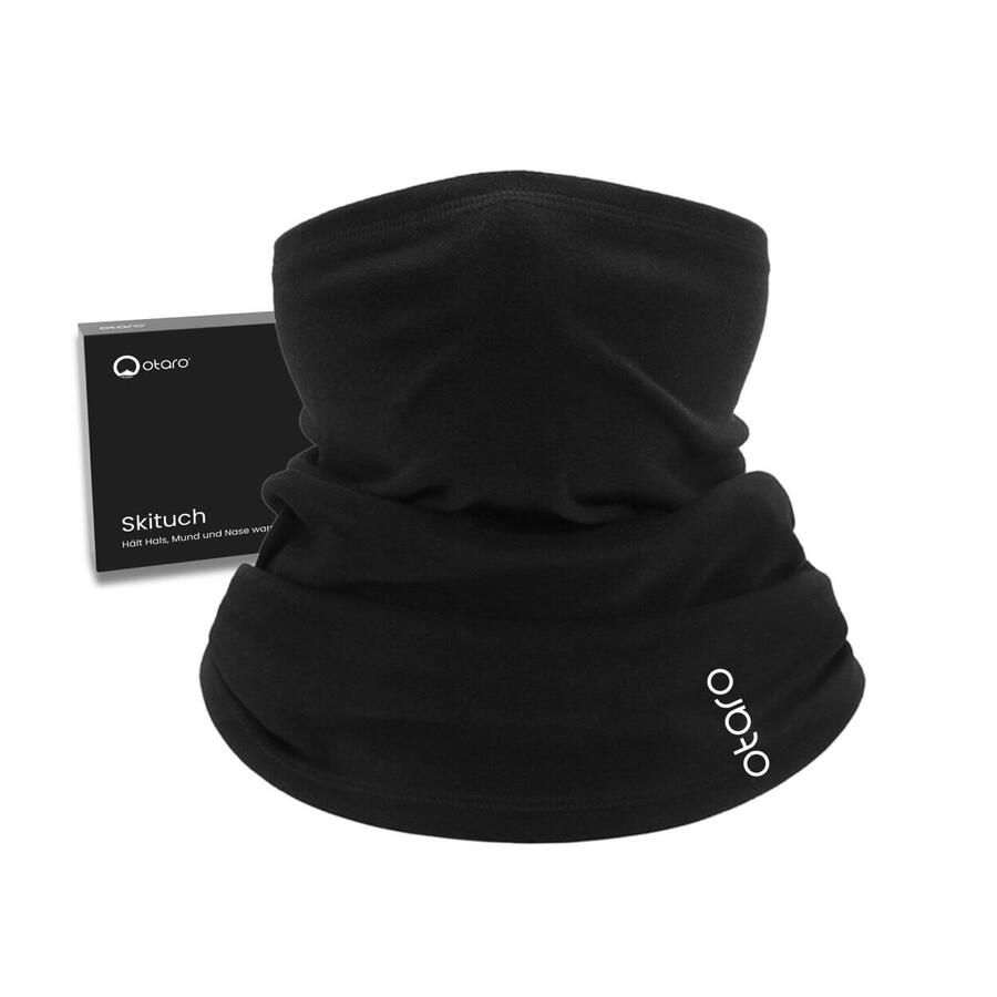 OTARO Многофункциональный шарф-горнолыжная маска из микрофибры и флиса с термозащитой - черный
OTARO Многофункциональный шарф-горнолыжная маска из микрофибры и флиса с термозащитой - черный