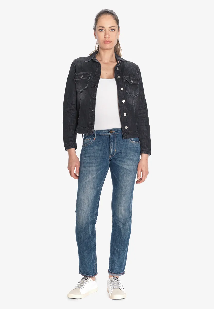 Le Temps Des Cerises Комфортные джинсы бойфит "Море 200/43", кроя бойфренда, синий 
Le Temps Des Cerises Комфортные джинсы бойфит "Море 200/43", кроя бойфренда, синий