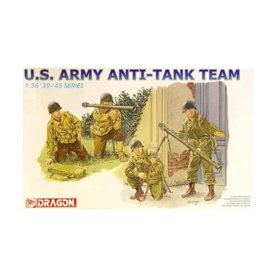 Противотанковая группа армии США, Dragon Models - '39 to '45 Series - United States (1:35)
Противотанковая группа армии США, Dragon Models - '39 to '45 Series - United States (1:35)