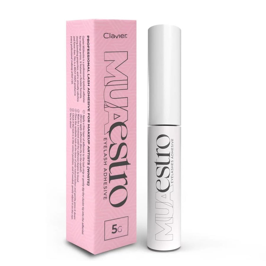 Клей для ресниц Clavier для визажистов Muaestro Белый - 5 г
Клей для ресниц Clavier для визажистов Muaestro Белый - 5 г