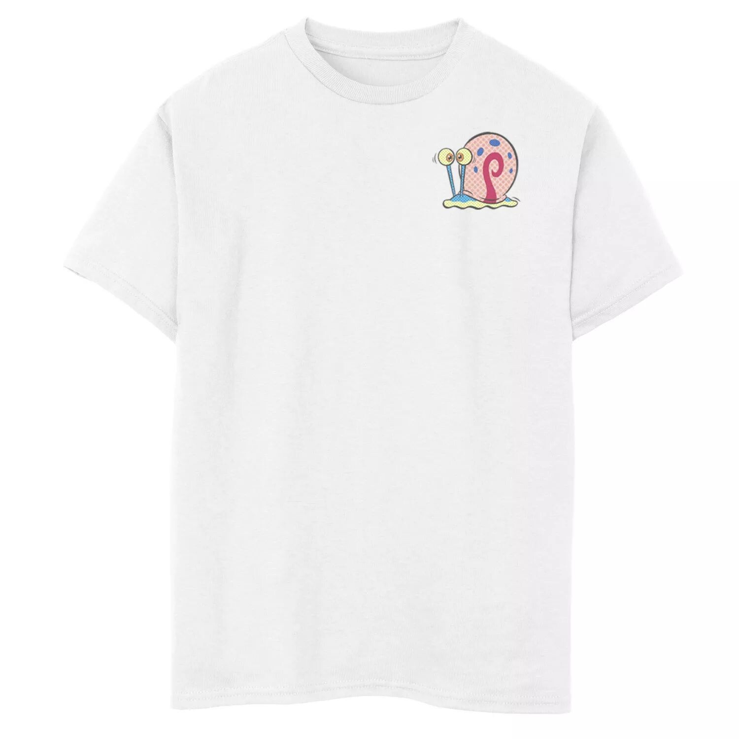 Футболка Nickelodeon SpongeBob SquarePants Gary для мальчиков 8–20 лет с рисунком в стиле поп-арт и карманом в виде улитки Nickelodeon, белый
Футболка Nickelodeon SpongeBob SquarePants Gary для мальчиков 8–20 лет с рисунком в стиле поп-арт и карманом в виде улитки Nickelodeon, белый