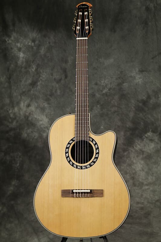 Акустическая гитара Ovation 1773AX-4 Professional Timeless Collection Mid Depth Nylon 6-String Acoustic-Electric Guitar
Акустическая гитара Ovation 1773AX-4 Professional Timeless Collection Mid Depth Nylon 6-String Acoustic-Electric Guitar