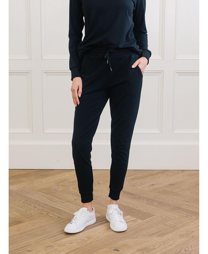 Женские брюки-джоггеры из вискозы из бамбука Cozy Earth, черный
Женские брюки-джоггеры из вискозы из бамбука Cozy Earth, черный