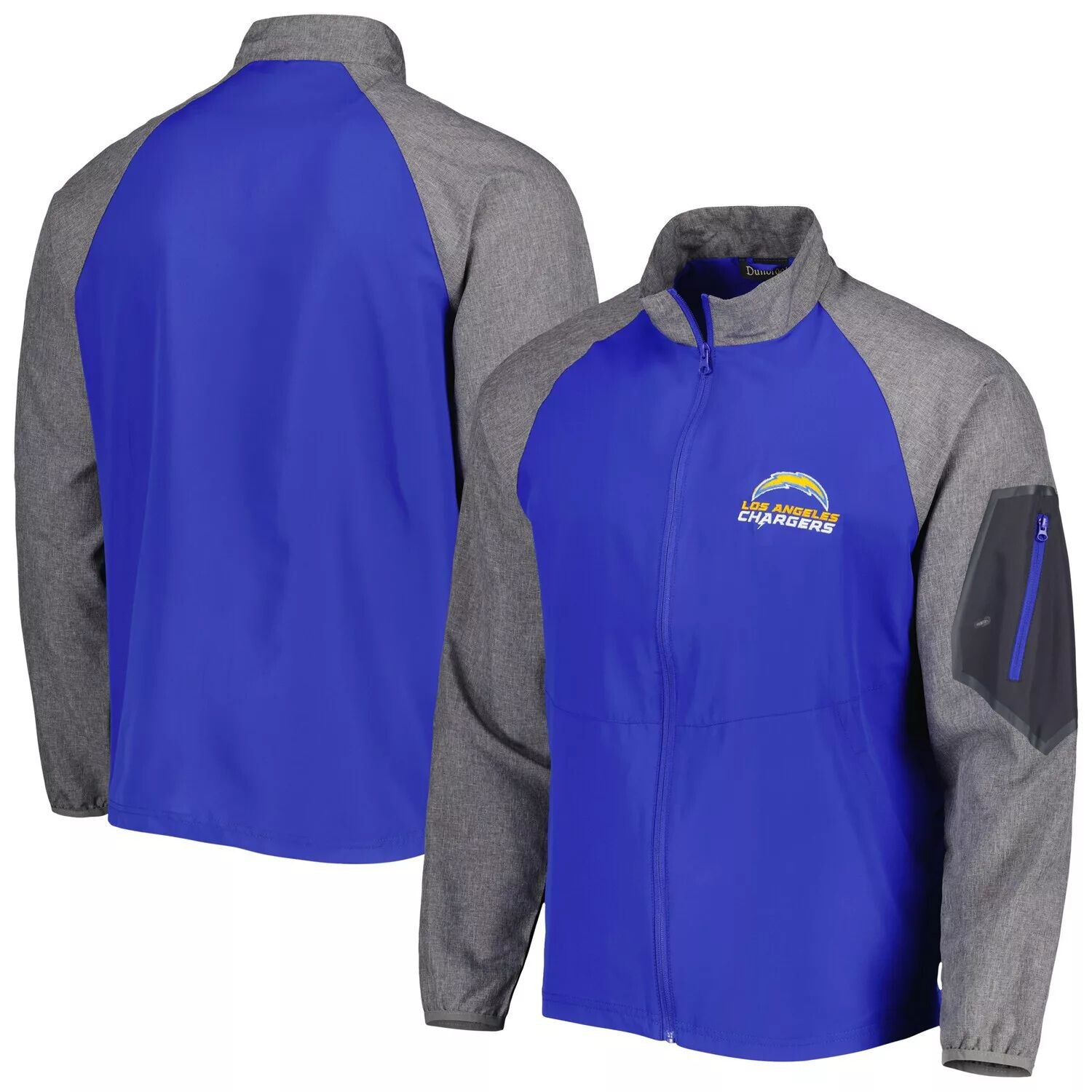 Мужская ветровка с молнией во всю длину Dunbrooke Royal Los Angeles Chargers Hurricane Raglan
Мужская ветровка с молнией во всю длину Dunbrooke Royal Los Angeles Chargers Hurricane Raglan