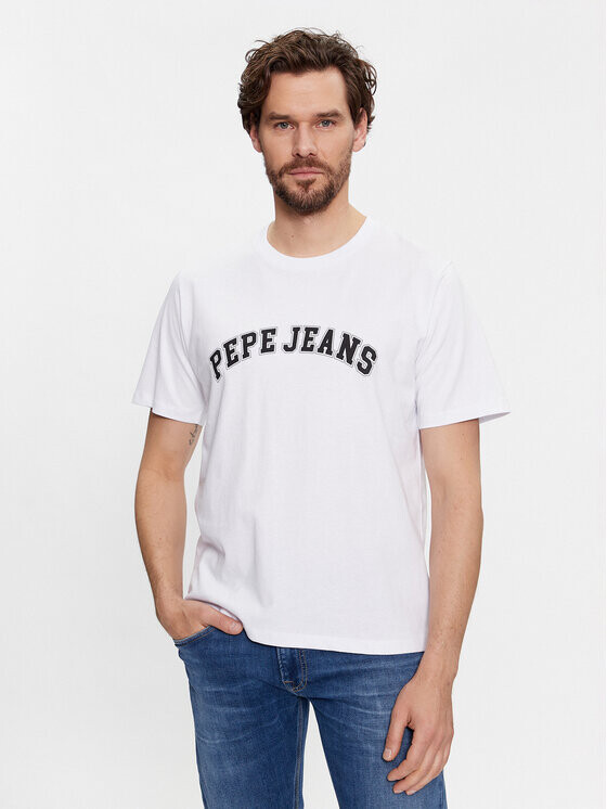 Футболка стандартного кроя Pepe Jeans, белый
Футболка стандартного кроя Pepe Jeans, белый