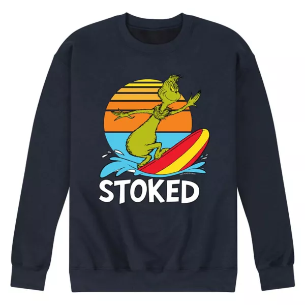 Мужская флисовая толстовка с принтом «Доктор Сьюз и Гринч» Licensed Character, синий
Мужская флисовая толстовка с принтом «Доктор Сьюз и Гринч» Licensed Character, синий