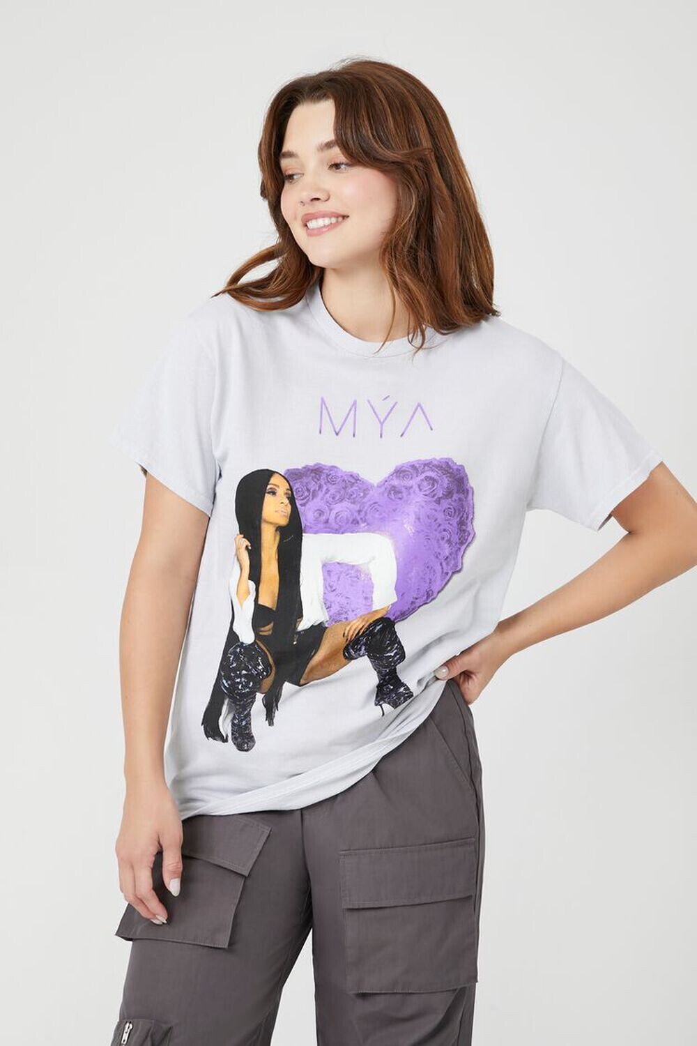 Футболка Mya с графическим рисунком Forever 21, кремовый, Бежевый, Футболка Mya с графическим рисунком Forever 21, кремовый
Футболка Mya с графическим рисунком Forever 21, кремовый, Бежевый, Футболка Mya с графическим рисунком Forever 21, кремовый