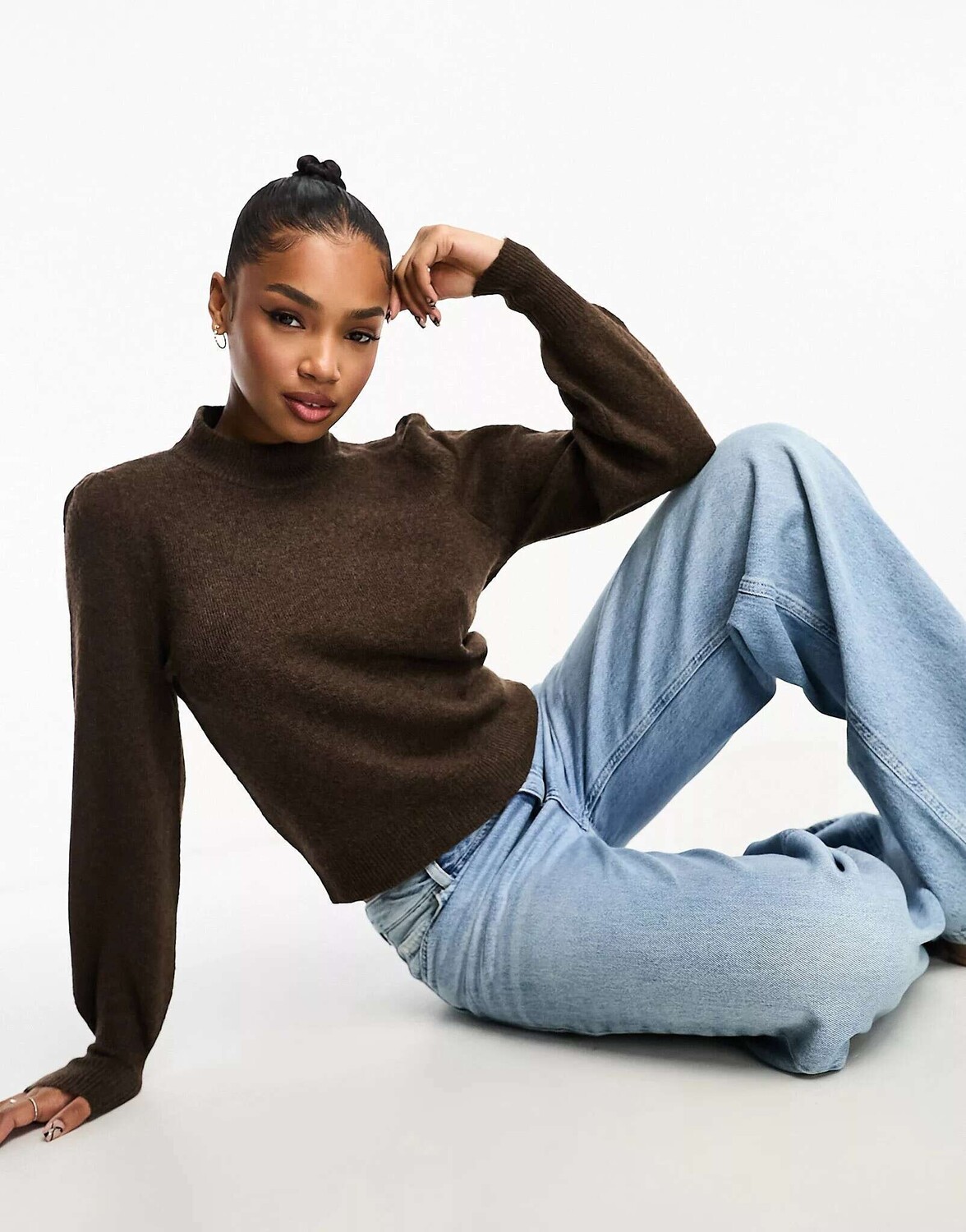 Шоколадный джемпер с объемными рукавами JDY, Коричневый, Шоколадный джемпер с объемными рукавами JDY
Шоколадный джемпер с объемными рукавами JDY, Коричневый, Шоколадный джемпер с объемными рукавами JDY